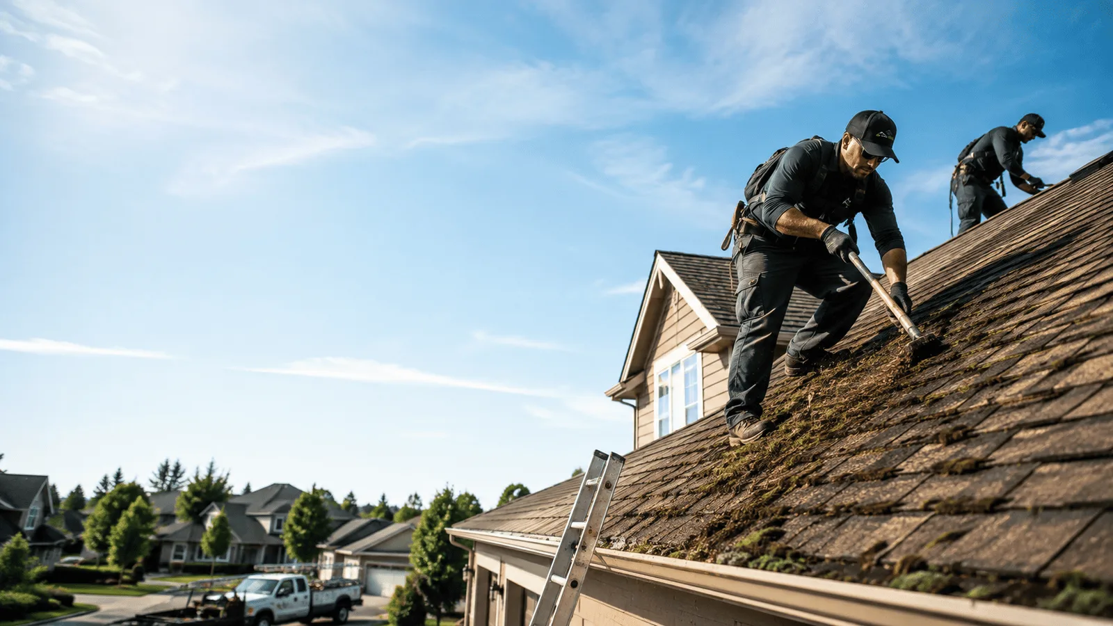 Roof Moss Removal in Gold Hill, OR near me